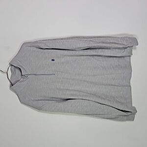 IZOD gray and silver XXL half zip sweater jacket